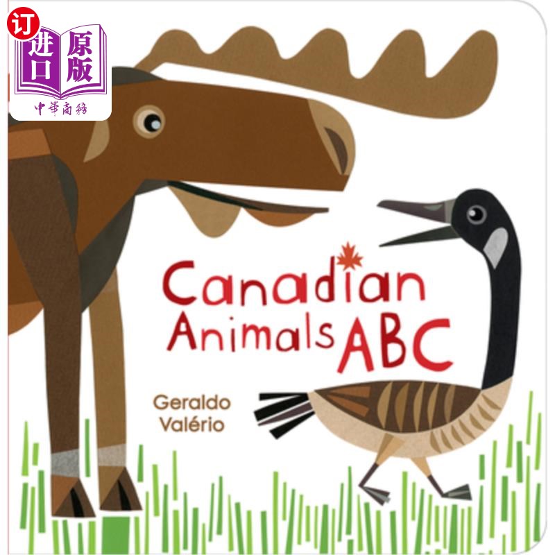 海外直订Canadian Animals ABC 加拿大动物ABC