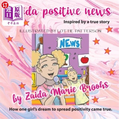 海外直订Zaida Positive News 沙滩时积极的消息