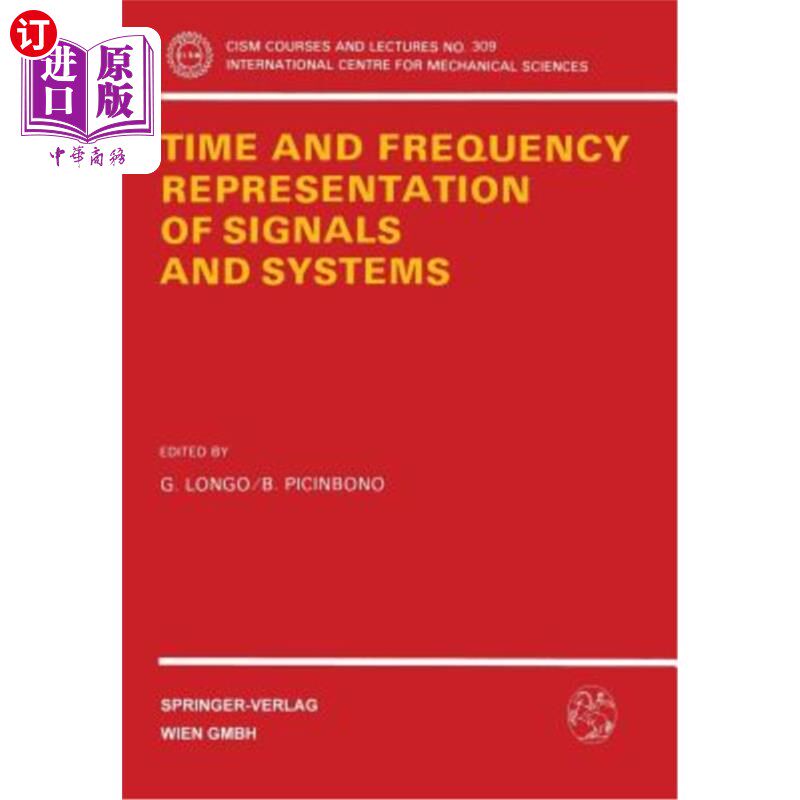 海外直订Time and Frequency Representation of Signals and Systems 信号和系统的时间和频率表示