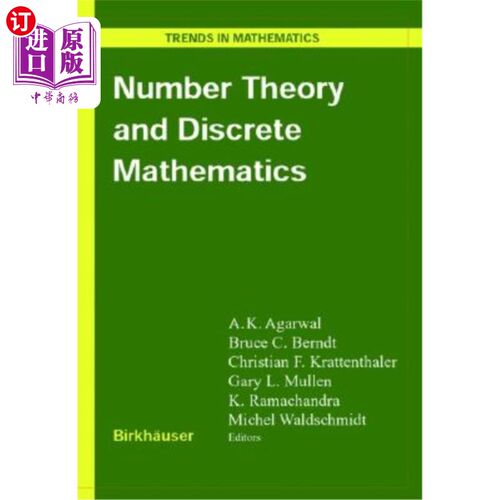 海外直订Number Theory and Discrete Mathematics 数论与离散数学“，