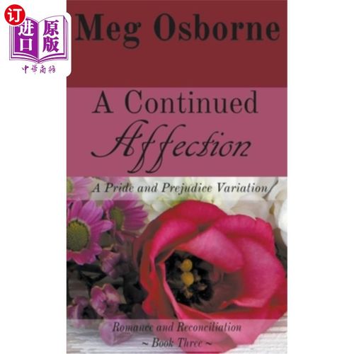 海外直订A Continued Affection 持续的感情