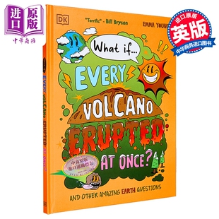 预售 DK如果......所有火山同时喷发会怎样 What If... Every Volcano Erupted at Once 英文原版 儿童科普绘本读物【中商原版】