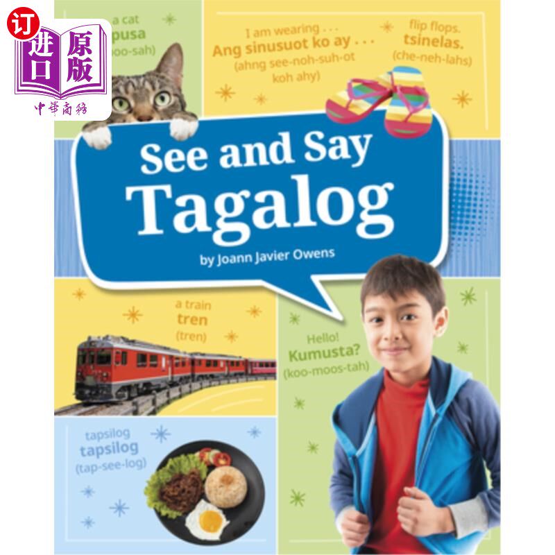海外直订See and Say Tagalog 看并说他加禄语