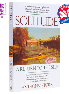 现货 孤独 回归自我 豆瓣高分 英文原版 Solitude A Return to the Self Anthony Storr【中商原版】