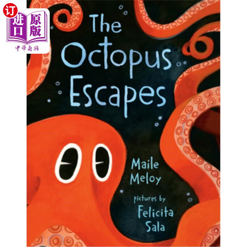 海外直订the octopus escapes 章鱼逃跑