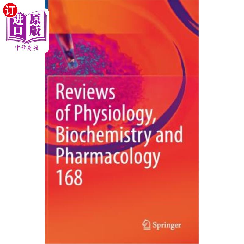 海外直订医药图书Reviews of Physiology, Biochemistry and Pharmacology 生理生化药理学综述