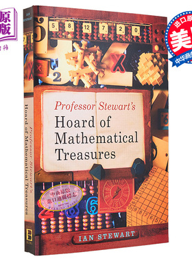 数学万花筒2 五彩缤纷的数学问题及知识 英文原版 Professor Stewart s Hoard of Mathematical Treasures Stewart【中商原版