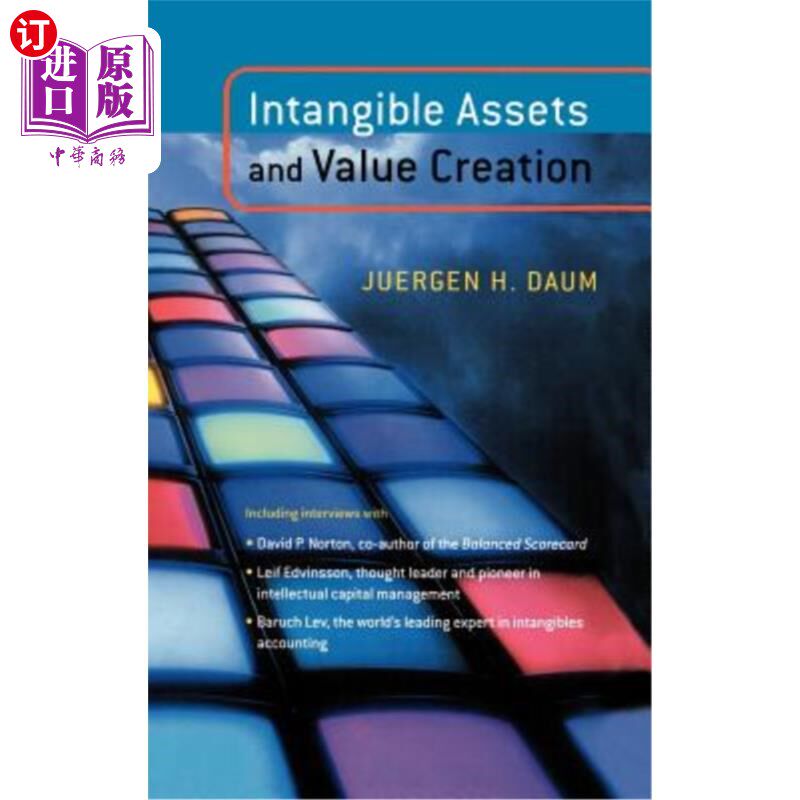 海外直订Intangible Assets and Value Creation 无形资产与价值创造