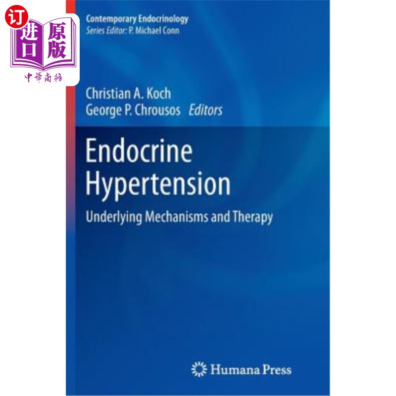 海外直订医药图书Endocrine Hypertension: Underlying Mechanisms and Therapy 内分泌性高血压:潜在机制和治疗