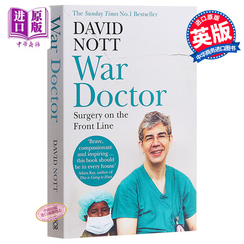 战地医生 前线手术 英文原版 War Doctor Surgery on the Front Line David Nott 人物传记