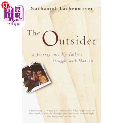 海外直订医药图书The Outsider: A Journey Into My Father's Struggle With Madness 《局外人:我父亲与疯狂斗争的旅程