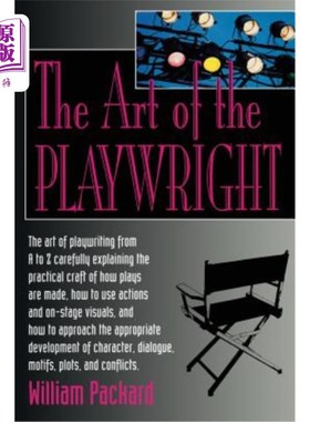 海外直订The Art of the Playwright 剧作家的艺术