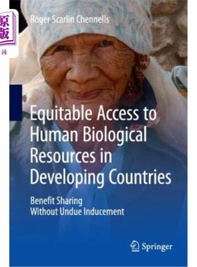 海外直订医药图书Equitable Access to Human Biological Resources in Developing Countries: Benefit  发展中国家公平获取
