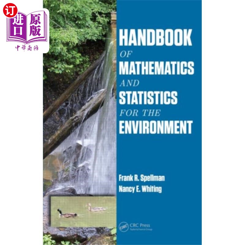 海外直订Handbook of Mathematics and Statistics for the E... 环境数学与统计手册