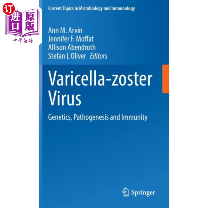 海外直订医药图书Varicella-zoster Virus 水痘一带状疱疹病毒