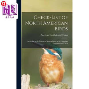 North 海外直訂Check 北美鳥類清單 Birds list Canons American According the Nomenclature 根據美國鳥類