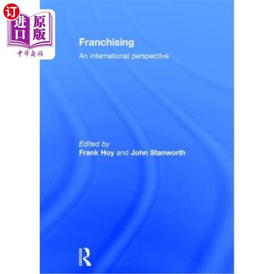 海外直订Franchising: An International Perspective 特许经营:国际视野