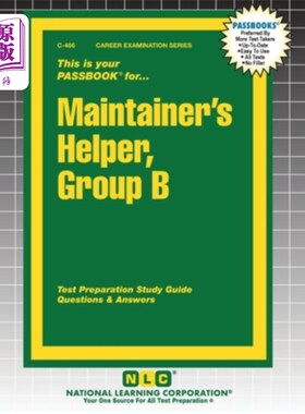 海外直订Maintainer's Helper, Group B 维修工助手，B组