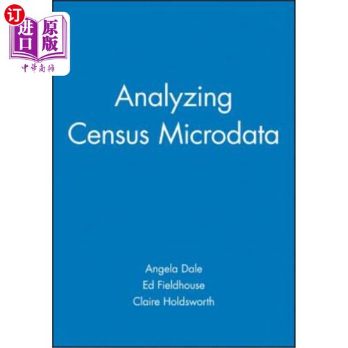 海外直订Analyzing Census Microdata 分析人口普查微数据