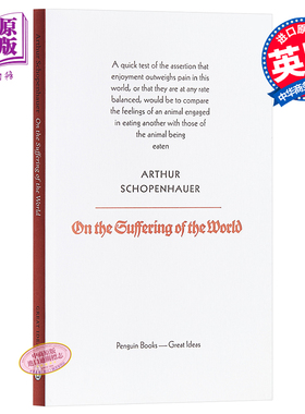 叔本华：论世间苦难 英文原版 Penguin Great Ideas:On The Suffering of the World Arthur Schopenhauer【中商原版】