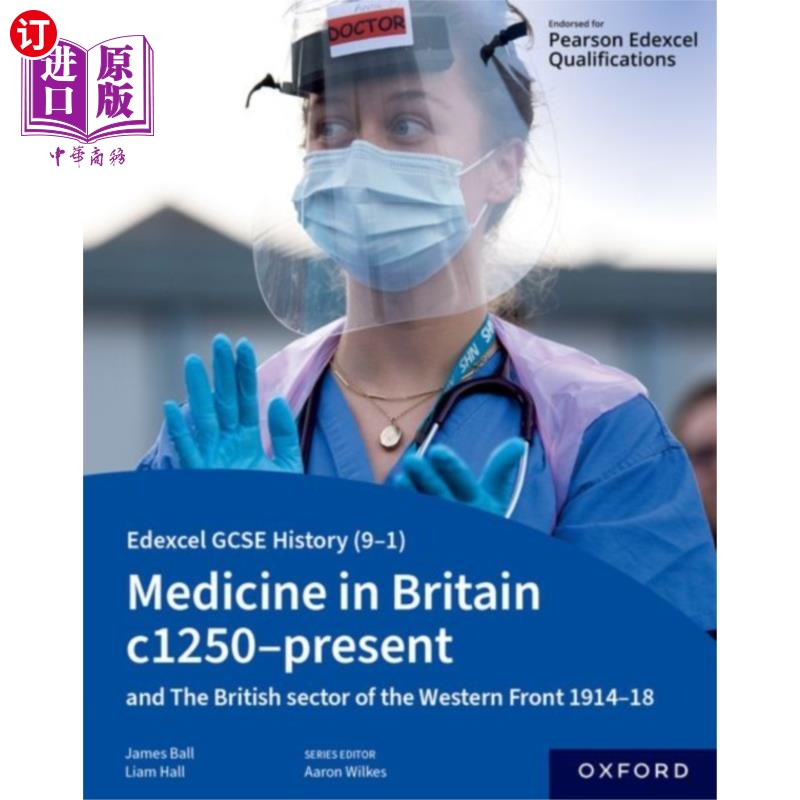 海外直订Edexcel GCSE History (9-1): Medicine in Britain ... Edexcel GCSE历史(9-1):医学在英国c1250-现在与英国部门的
