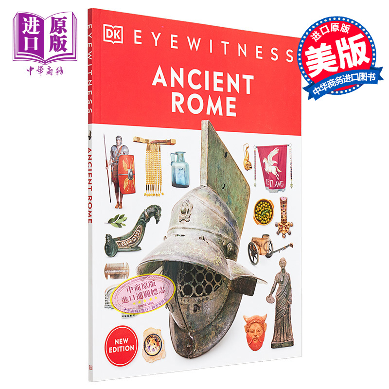 Eyewitness系列 古罗马百科 英文百科 Ancient Rome Discover One of Historys Greatest Civilizations DK【中商原版】