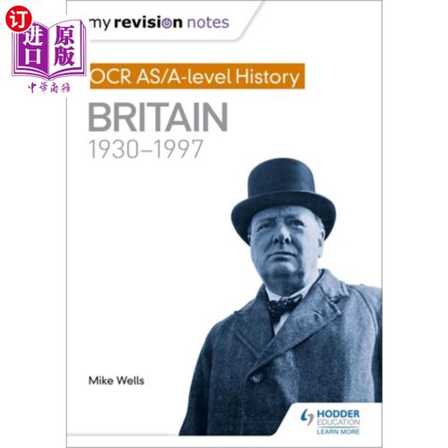 海外直订My Revision Notes: OCR AS/A-level History: Brita... 我的复习笔记:OCR AS/A-level历史:英国1930-1997