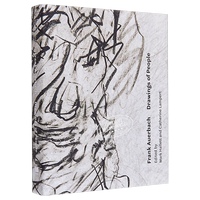 Frank Auerbach Drawings Of People 進(jìn)口藝術(shù) 弗蘭克·奧爾巴赫：人物素描 Yale【中商原版】
