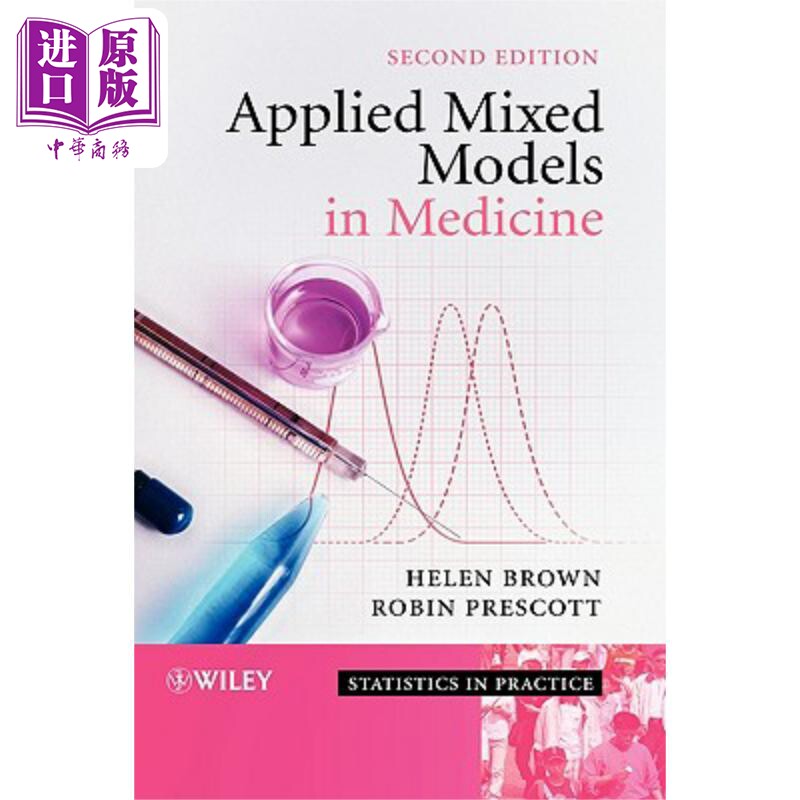 现货 医学应用混合模型 第2版 Applied Mixed Models in Medicine 2e 英文原版 Helen Brown 中商原版