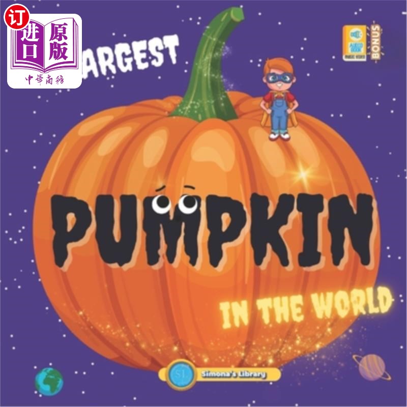 海外直订The Largest Pumpkin in the World 世界上最大的南瓜