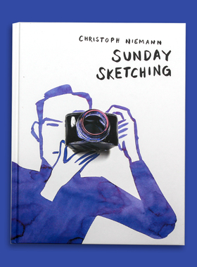 预售 Sunday Sketching 周日速写进口艺术 Christoph Niemann 克里斯多夫·尼曼 插画师画册绘画创意设计 星期日素描【中商原版】