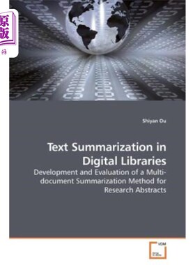 海外直订Text Summarization in Digital Libraries 数字图书馆中的文本摘要