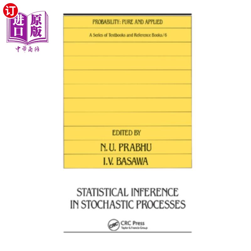 海外直订Statistical Inference in Stochastic Processes 随机过程中的统计推断