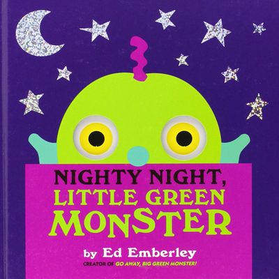 现货 【中商原版】晚安，小绿怪 英文原版 Nighty Night, Little Green Monster 精装 睡前故事绘本 亲子互动绘本 3-6岁