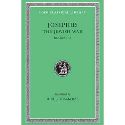 现货 约瑟夫斯 犹太战史 The Jewish War Volume I Books 1-2 英文原版 Josephus【中商原版】