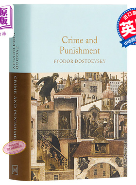 【中商原版】Collectors Library系列：罪与罚 英文原版 Crime and Punishment 陀思妥耶夫斯基 Dostoevsky, Fyodor