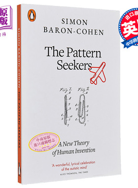 模式探索者 自闭症推动发明 The Pattern Seekers How Autism Drives Human Invention 英文原版 Simon Baron Cohen【中商原?