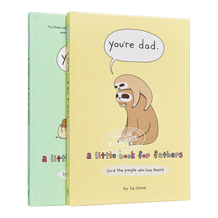 You re Mom You re Dad Liz Climo 献给爸爸和妈妈的绘本 2册套装 英文原版 漫画 莉兹克里莫【中商原版】
