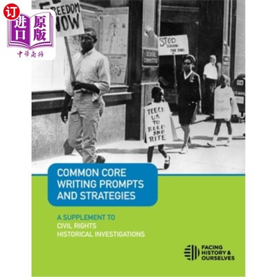 海外直订Common Core Writing Prompts and Strategies: A Supplement to Civil Rights Histori 共同核心写作提示与策略:民