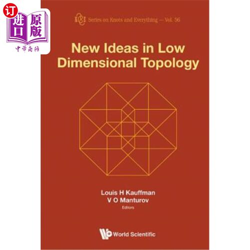 海外直订New Ideas in Low Dimensional Topology 低维拓扑的新思想