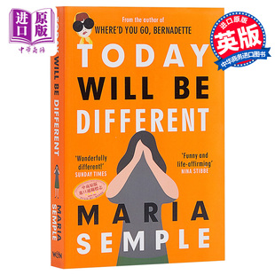 Maria 女性小说 英文原版 Different Will 今日会不同以往 Today Semple 预售 玛丽亚塞坦普尔 中商原版