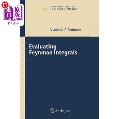 海外直订Evaluating Feynman Integrals Feynman积分的计算