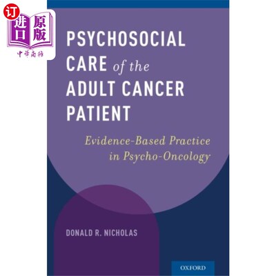 海外直订医药图书Psychosocial Care of the Adult Cancer Patient 成年癌症患者的心理社会护理
