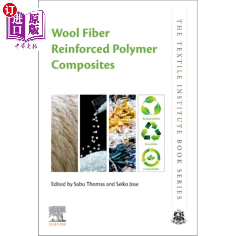 海外直订Wool Fiber Reinforced Polymer Composites 羊毛纤维增强聚合物复合材料