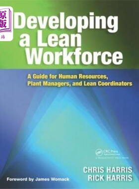 海外直订Developing a Lean Workforce 发展精益劳动力