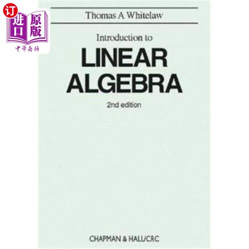 海外直订Introduction to Linear Algebra, 2nd edition 线性代数导论，第2版