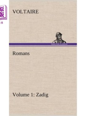 海外直订法语 Romans - Volume 1: Zadig 罗马书-卷1:扎迪格