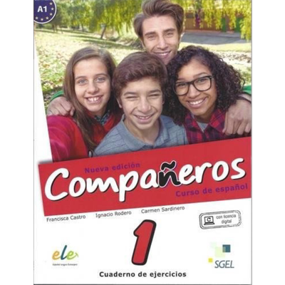现货 西班牙青少年教材 新版Companeros 1 学生练习册 A1 西班牙文原版 Cuaderno de ejercicios Nueva Edicion 【中商原版】