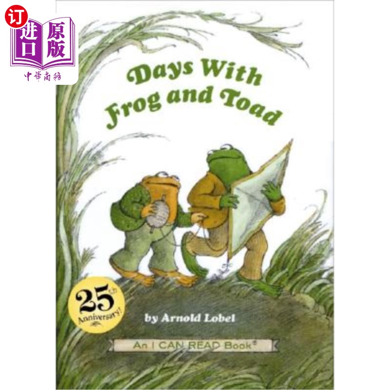 海外直订Days with Frog and Toad 青蛙和蟾蜍的日子