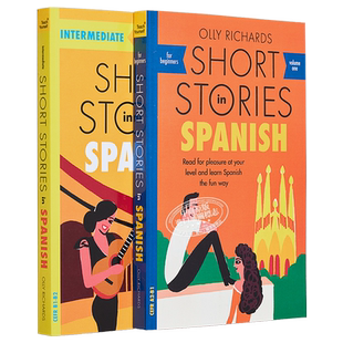 适合西班牙语学者的短篇故事 Short Stories in Spanish for Intermediate Learners 英文原版 Olly Richards【中商原版】
